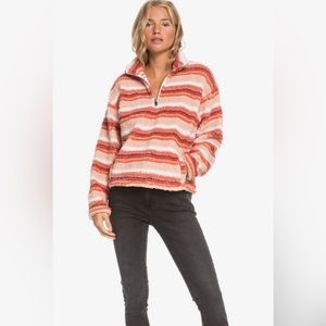ROXY SHERPA HALF-ZIP FLEECE